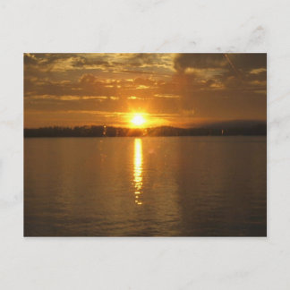 Cartão Postal Alaska Sunset