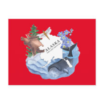 Alaska - Último Cartão-Postal De Estado Fronteiriç