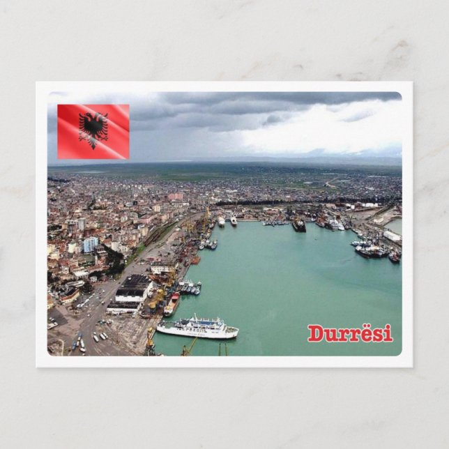 Cartão Postal Albânia - Durres - (Frente)