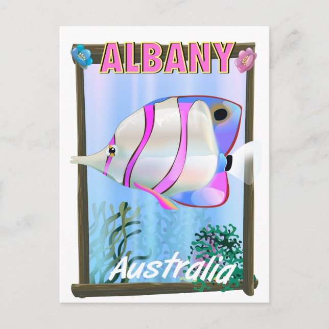 Cartão Postal Albany, Austrália Ocidental (Frente)