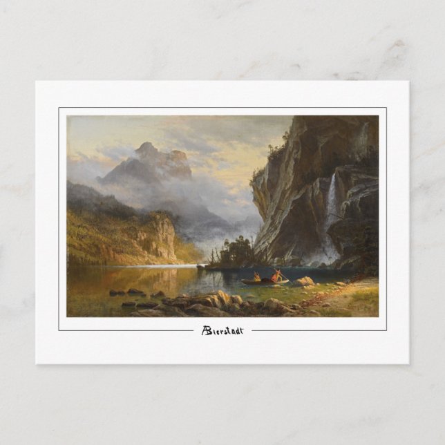 Cartão Postal Albert Bierstadt #108 - Cartão-postal de arte (Frente)