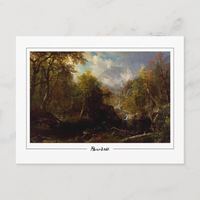 Cartão Postal Albert Bierstadt #109 - Cartão-postal de arte (Frente)
