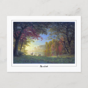 Cartão Postal Albert Bierstadt #134 - Cartão-postal de arte