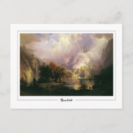 Cartão Postal Albert Bierstadt #136 - Cartão-postal de arte