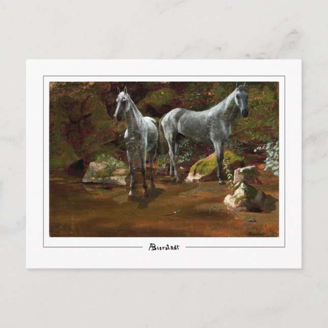Cartão Postal Albert Bierstadt #149 - Cartão-postal de arte (Frente)