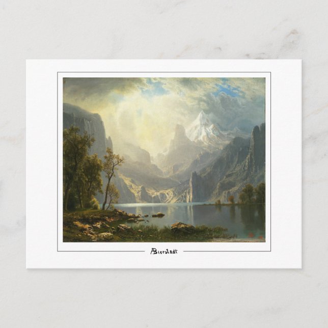 Cartão Postal Albert Bierstadt #298 - Cartão-postal de arte (Frente)