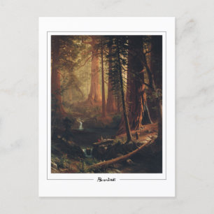 Cartão Postal Albert Bierstadt #4 - Cartão-postal de arte