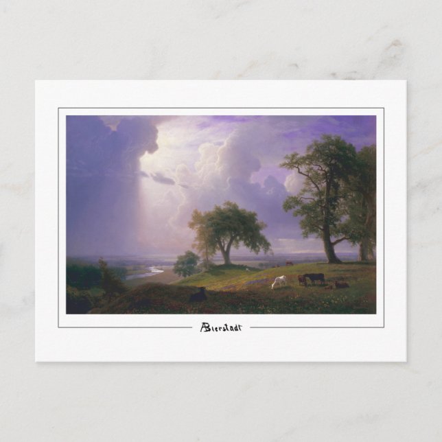 Cartão Postal Albert Bierstadt #99 - Cartão-postal de arte (Frente)