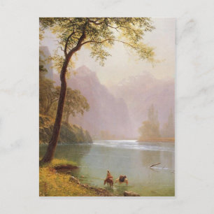 Cartão Postal Albert Bierstadt, Kerns River Valley California