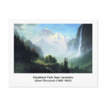 Albert Bierstadt, Staubbach cai perto de lauterbru