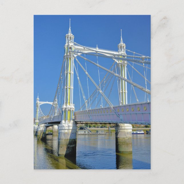 Cartão Postal Albert Bridge, Londres (Frente)