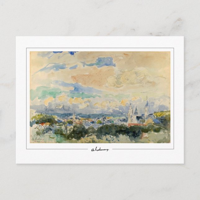 Cartão Postal Albert Lebourg #85 - Cartão-postal de arte (Frente)
