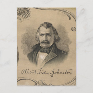 Cartão Postal Albert Sidney Johnston