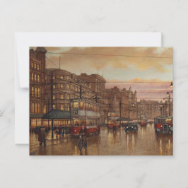 Cartão Postal Albert Square Manchester STEVEN SCHOLES