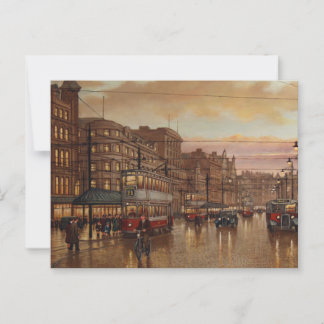 Cartão Postal Albert Square Manchester STEVEN SCHOLES