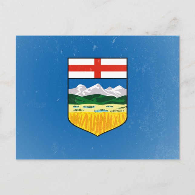 Cartão Postal Alberta (Frente)