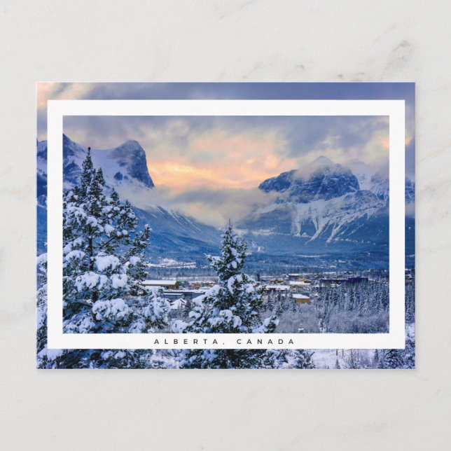 Cartão Postal Alberta, Canadá (Frente)