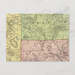 Cartão Postal Alberta, Saskatchewan