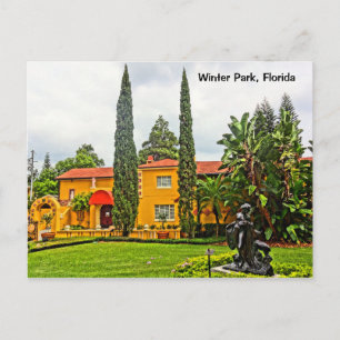 Cartão Postal Albin Polasek Museum & Gardens Winter Park FL
