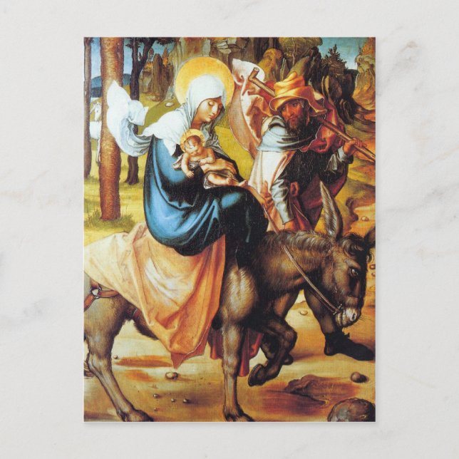 Cartão Postal Albrecht Durer - A dor de sete Marys - Voo int (Frente)