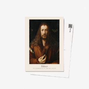 Cartão Postal Albrecht Dürer Durer autorretrato da exposição 150