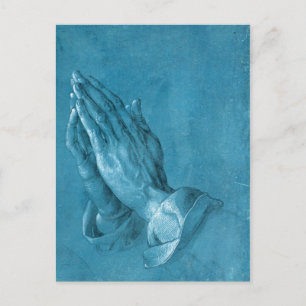 Cartão Postal Albrecht Dürer Rezando Mãos