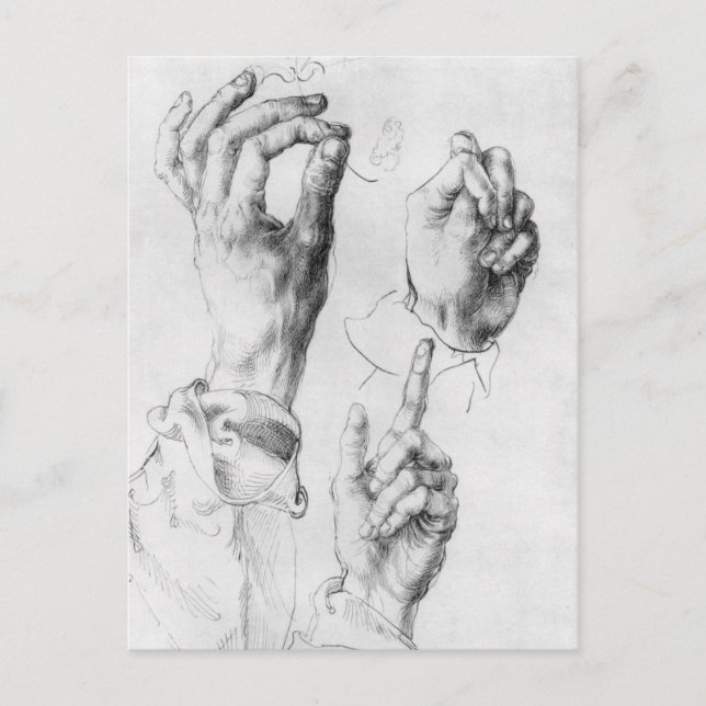 Cartão Postal Albrecht Durer Sketch (Frente)