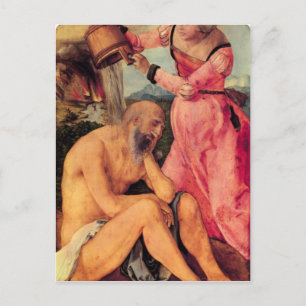 Cartão Postal Albrecht Durer - Trabalho ridicularizado pela espo