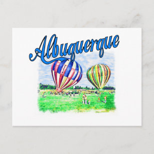 Cartão Postal Albuquerque Balões