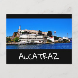 CARTÃO POSTAL ALCATRAZ ISLAND SAN FRANCISCO CALIFO