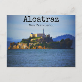 Cartão Postal Alcatraz Island San Francisco Califórnia
