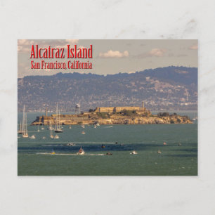 Cartão Postal Alcatraz Island San Francisco, California Postcard