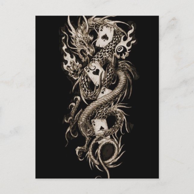 Cartão Postal Alchemy Imperial Dragon (Frente)