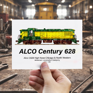 Cartão Postal Alco C-628 também conhecido como Alco Century 628