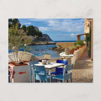 Cartão Postal Aldeia de Pesca Siciliana