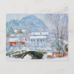 Cartão Postal Aldeia de Sandviken no Snow Claude Monet<br><div class="desc">Sandviken Village in the Snow (1895), por Claude Monet (1840-1926). Este cartão postal cativante transporta-o para uma terra maravilhosa de inverno, capturando a beleza serena de Sandviken, Noruega, através dos olhos discerníveis de Monet. A habilidade do Impressionista Francês de brincar com luz, cor e textura está dominantemente exposta nesta paisagem...</div>