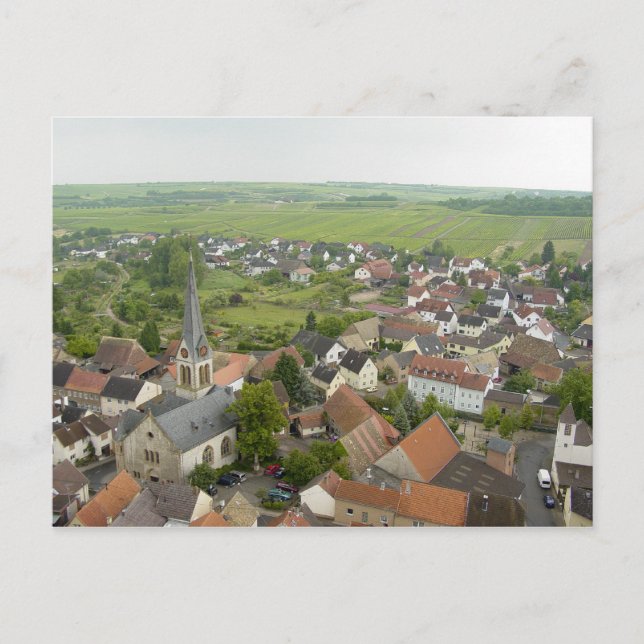 Cartão Postal Aldeia de Schwabsburg (Frente)