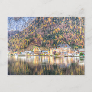 Cartão Postal Aldeia do Lago Hallstatt