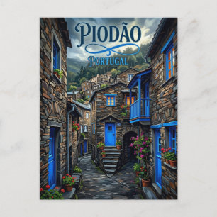 Cartão Postal Aldeia do Piodão Portugal