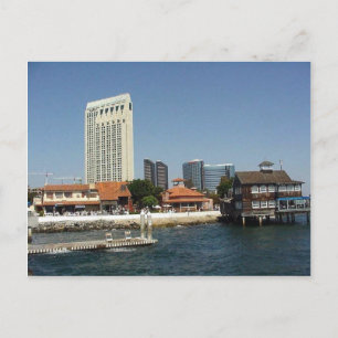 Cartão Postal Aldeia do porto marítimo