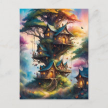 Aldeia fada colorida, Posto