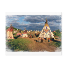 Aldeia Indígena Nativa Americana