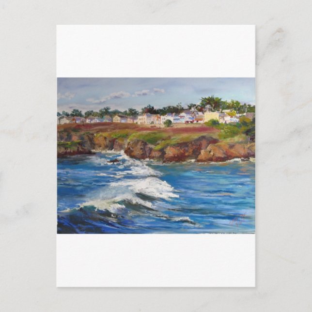 Cartão Postal Aldeia Mendocino (Frente)