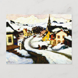 Cartão Postal Aldeia na Montanha Laurentiana