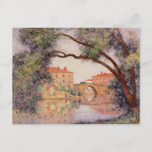 Cartão Postal Aldeia na Normandia