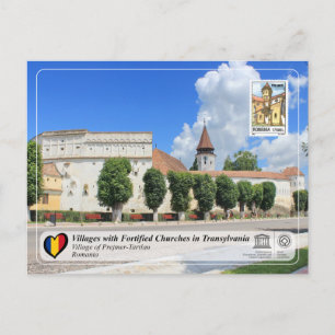 Cartão Postal Aldeia Unesco de Prejmer-Tartlau (Stamp Edition)