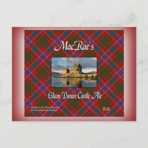 Cartão Postal Ale do Castelo Eilean Donan de MacRae