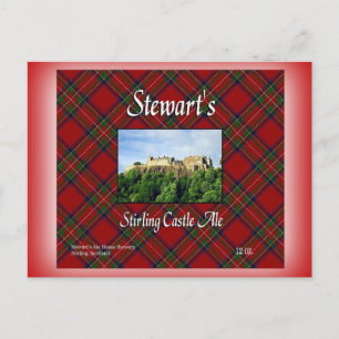 Cartão Postal Ale do Castelo Stirling de Stewart