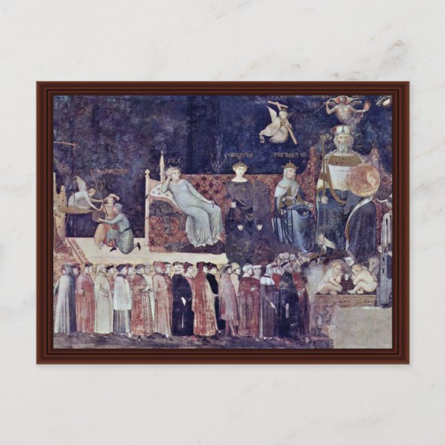 Cartão Postal Alegação De Bom Governo (Frente)