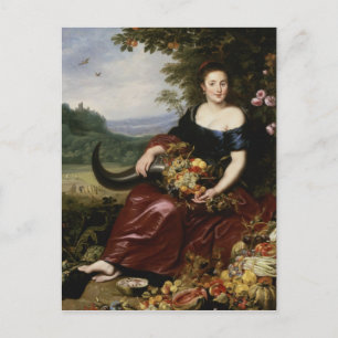 Cartão Postal Alegoria da Terra